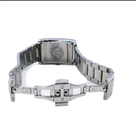 Emporio Armani AR1639 Classic Silver Dial Stainless Steel Women\'s Watch